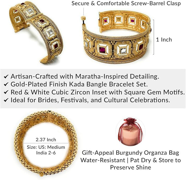 Styled with traditional sarees and lehengas for weddings and Indian cultural festivals.