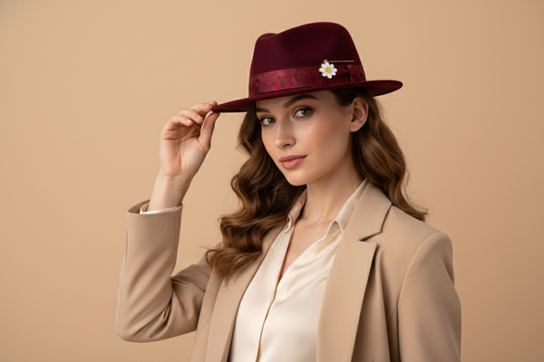 Duel On Jewel | Daisy Flower Stick Pin | White & Yellow Enamel Floral Brooch Pin | Gold-Tone Jewelry for Hats, Lapels, Scarves, Turbans & DIY Accessories | Cute Spring & Costume Accent