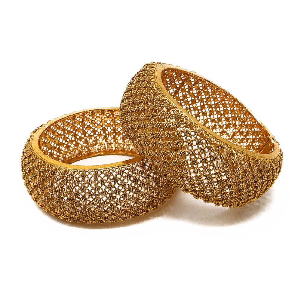 Buy quality 22 carat gold gents om bracelet kada rH-bT206 in Ahmedabad